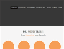 Tablet Screenshot of drministries.org